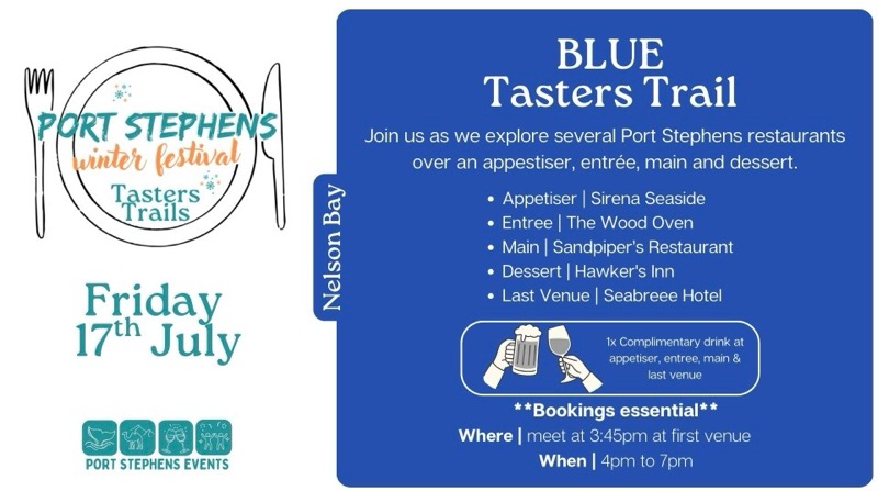 Purple Tasters Trail Menu