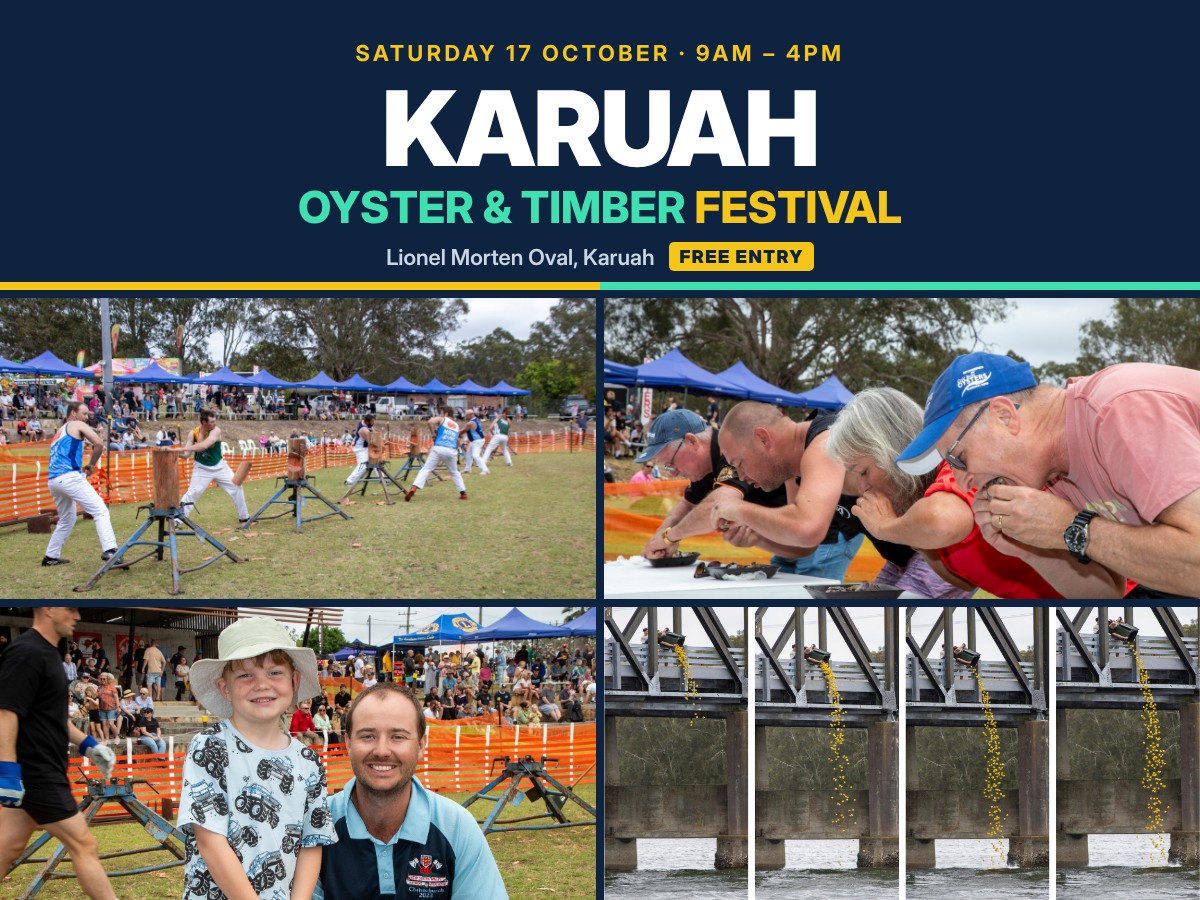 Karuah Timber & Oyster Festival | Port Stephen